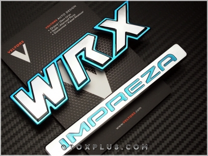 Subaru Sti WRX IMPREZA Logo Amblem Seti
