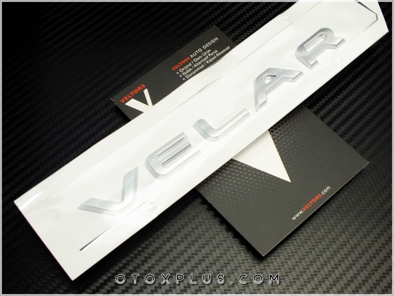 Range Rover VELAR Bagaj Yazı Logo Amblem
