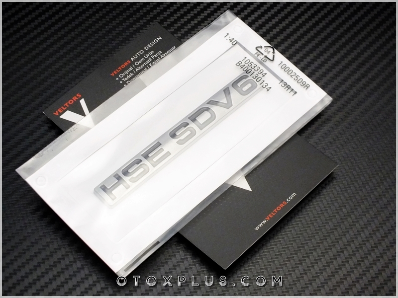 Range Rover HSE SDV6 Bagaj Yazı Logo Amblem