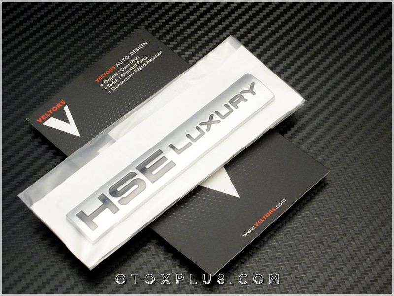 Range Rover HSE Luxury Bagaj Yazı Logo Amblem
