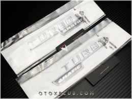 Mercedes AMG Turbo 4 Matic Logo Amblem Seti Mercedes AMG Turbo 4 Matic Logo Amblem Seti