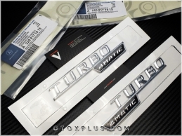 Mercedes AMG Turbo 4 Matic Logo Amblem Seti Mercedes AMG Turbo 4 Matic Logo Amblem Seti