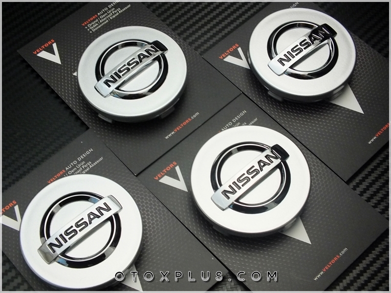 Nissan Qashqai Micra Logo Amblem Jant Göbek Kapak Seti