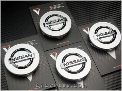 Nissan Qashqai Micra Logo Amblem Jant Göbek Kapak Seti