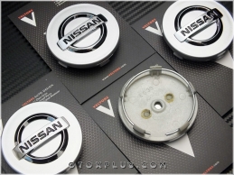 Nissan Qashqai Micra Logo Amblem Jant Göbek Kapak Seti