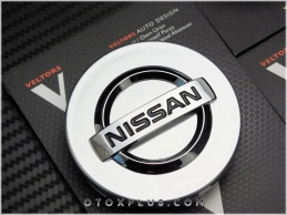 Nissan Qashqai Micra Logo Amblem Jant Göbek Kapak Seti