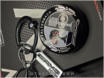 Mercedes AMG Logo Amblem AMG Affalterbach Anahtarlık