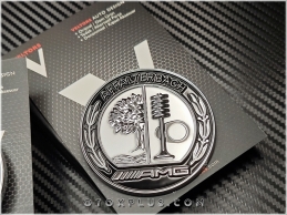 Mercedes AMG Yan AMG Logo Amblem Seti