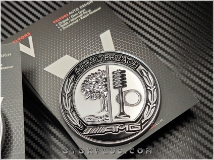 Mercedes AMG Yan AMG Logo Amblem Seti