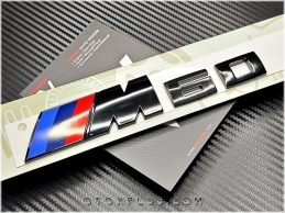 BMW Black / Siyah M60 - M 60 Logo Amblem