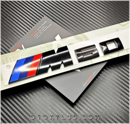 BMW Black / Siyah M60 - M 60 Logo Amblem