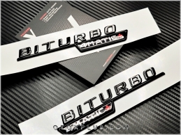 Mercedes Biturbo 4 Matic Logo Amblem Seti