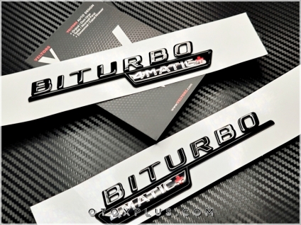Mercedes Biturbo 4 Matic Logo Amblem Seti