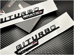 Mercedes Biturbo 4 Matic Logo Amblem Seti