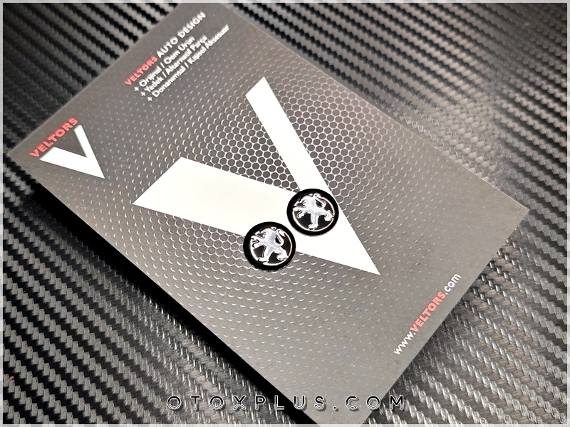 Peugeot Anahtarlık Kumanda Anahtar Logo Amblem Seti