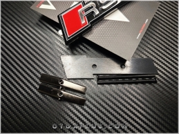 Audi A4 RS4 - RS 4 Ön Izgara Logo Amblem Seti