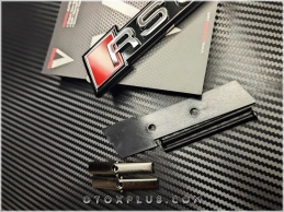Audi A4 RS4 - RS 4 Ön Izgara Logo Amblem Seti