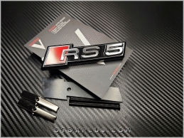 Audi A5 RS5 - RS 5 Ön Izgara Logo Amblem Seti
