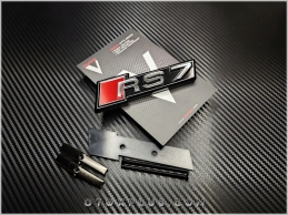Audi A7 RS7 - RS 7 Ön Izgara Logo Amblem Seti