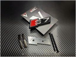 Audi A7 S7 S 7 Ön Izgara Logo Amblem Seti