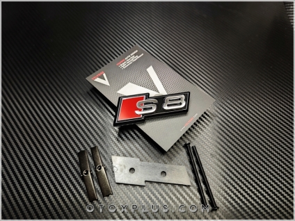 Audi A8 S8 S 8 Ön Izgara Logo Amblem Seti