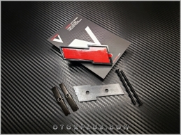 Audi Black / Siyah A4 S4 S 4 Ön Izgara Logo Amblem Seti