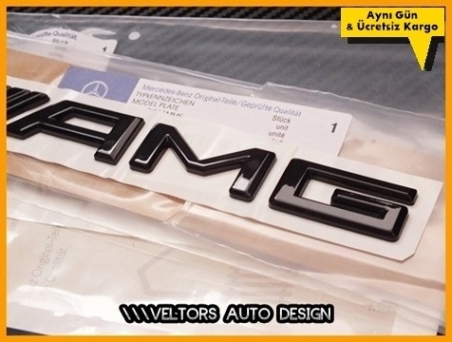 Mercedes AMG Black Series AMG Logo Amblem
