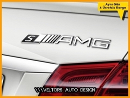 Mercedes AMG Super Class Bagaj Yazı Logo Amblem Mercedes AMG Super Class Bagaj Yazı Logo Amblem