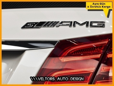 Mercedes AMG Super Class Bagaj Yazı Logo Amblem