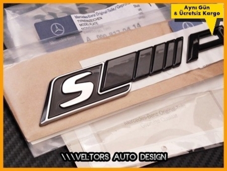 Mercedes AMG Super Class Bagaj Yazı Logo Amblem
