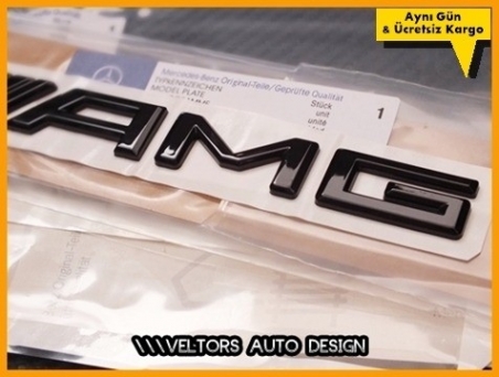 Mercedes AMG Super Class Bagaj Yazı Logo Amblem