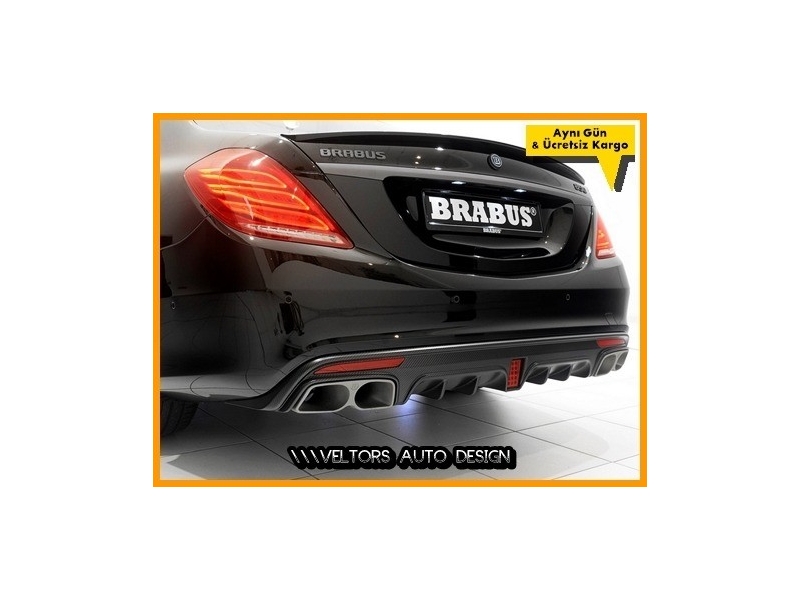 Mercedes BRABUS Bagaj Yazı Logo Amblem