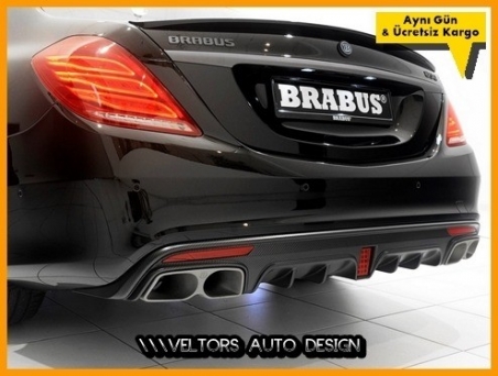 Mercedes BRABUS Bagaj Yazı Logo Amblem