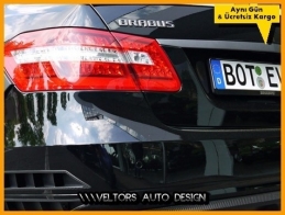 Mercedes BRABUS Bagaj Yazı Logo Amblem