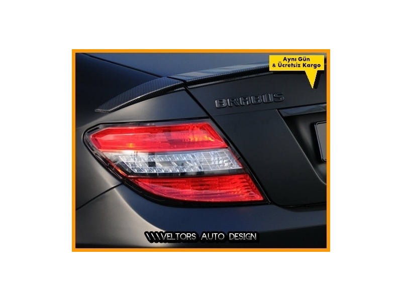 Mercedes BRABUS Bagaj Yazı Logo Amblem Mercedes BRABUS Bagaj Yazı Logo Amblem