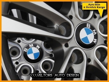 BMW Yeni Nesil Orjinal Jant Göbeği Göbek Kapak Seti