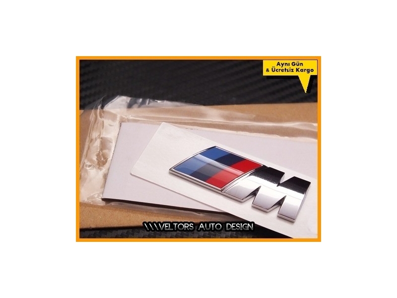 BMW Orjinal M Bagaj Yazı Logo Amblem BMW Orjinal M Bagaj Yazı Logo Amblem