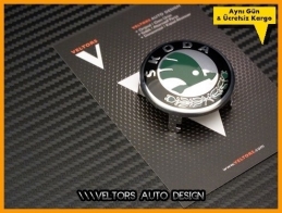 Skoda Orjinal Airbag Direksiyon Logo Amblem