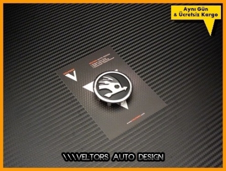 Skoda Orjinal Airbag Direksiyon Logo Amblem