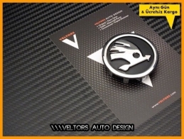 Skoda Orjinal Airbag Direksiyon Logo Amblem