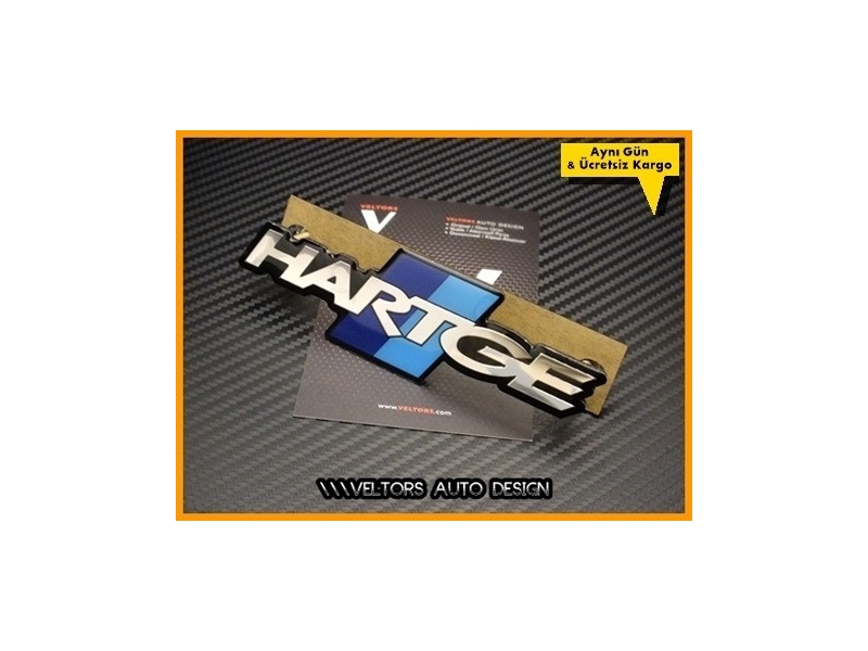 BMW Hartge Ön Izgara Böbrek Logo Amblem BMW Hartge Ön Izgara Böbrek Logo Amblem