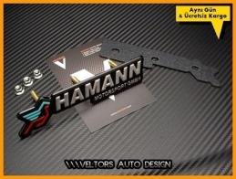 BMW Hamann Ön Izgara Böbrek Logo Amblem BMW Hamann Ön Izgara Böbrek Logo Amblem