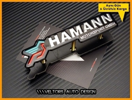 BMW Hamann Ön Izgara Böbrek Logo Amblem
