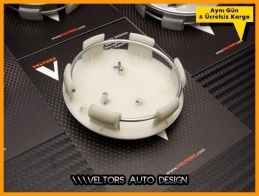 Peugeot Logo Amblem Jant Göbeği Göbek Kapak Seti