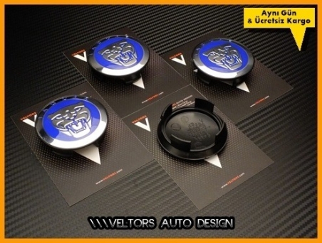 Jaguar Logo Amblem Jant Göbeği Göbek Kapak Seti