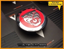 Jaguar Logo Amblem Jant Göbeği Göbek Kapak Seti