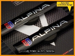 BMW Alpina Koltuk Döşeme Logo Amblem Seti BMW Alpina Koltuk Döşeme Logo Amblem Seti