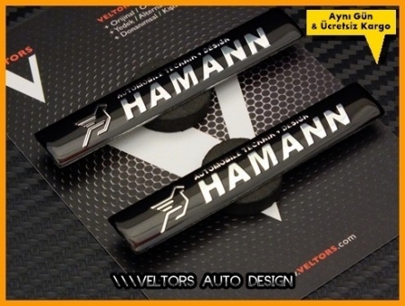 BMW Hamann Koltuk Döşeme Logo Amblem Seti