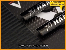 BMW Hamann Koltuk Döşeme Logo Amblem Seti