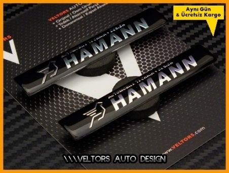 BMW Hamann Koltuk Döşeme Logo Amblem Seti